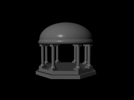 3D Graphics: Temple